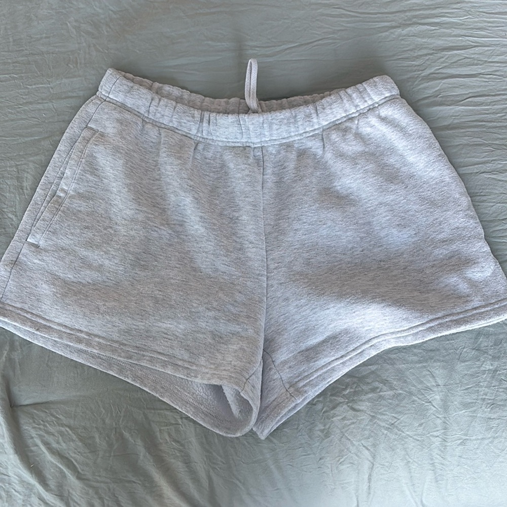 Skims cotton fleece classic shorts size small